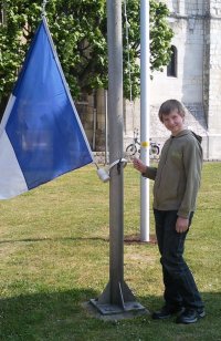 levé de drapeau